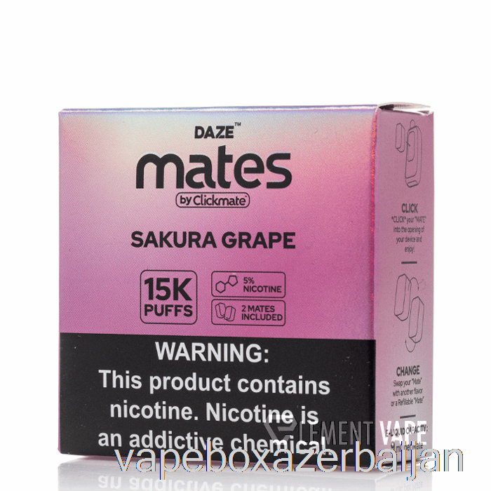 Vape Smoke 7 Daze Mate Pods Sakura Grape